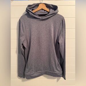 VRST Gray Performance Hoodie Men’s Small Lightweight Athletic Pullover